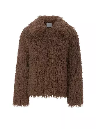 RICHROYAL | Jacke in Felloptik | 